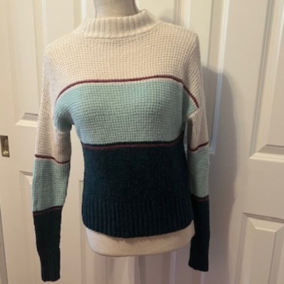 SO Colorblock Waffle Knit Sweater - Picture 2 of 16